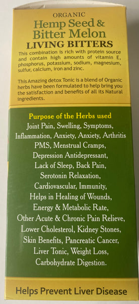 Organic Hemp Seed & Bitter Melon