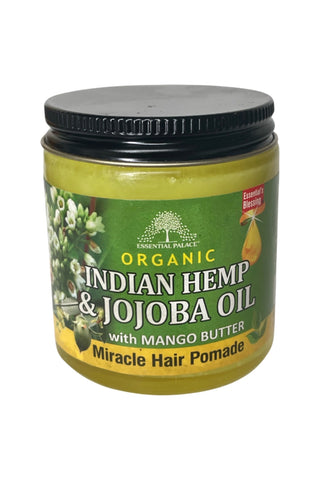 Organic INDIAN HEMP & JOJOBA OIL  HAIR POMADE