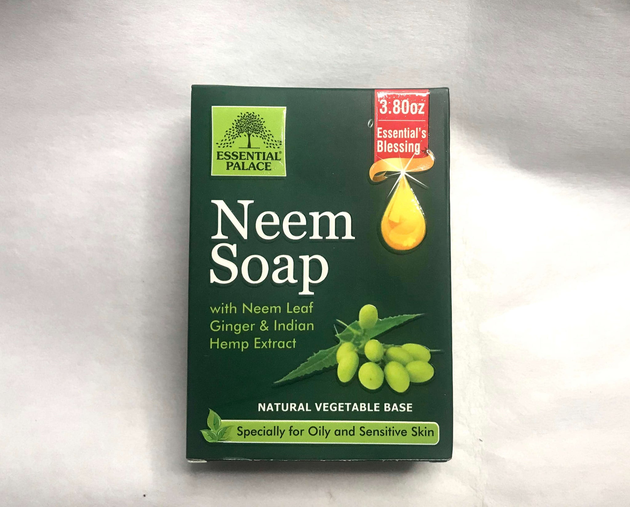 Neem Soap with Ginger & Indian Hemp Extract