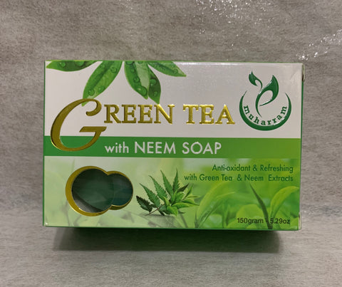 GREEN TEA WITH NEEM SOAP