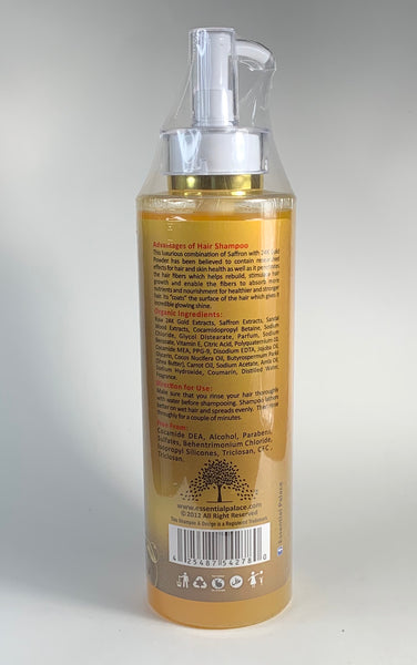 Organic 24k Gold & Saffron  Shampoos & Conditioner